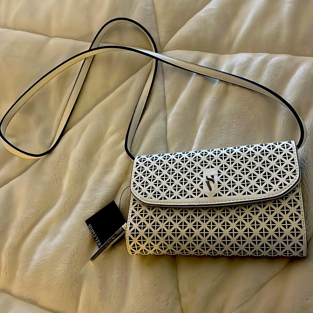 White purse